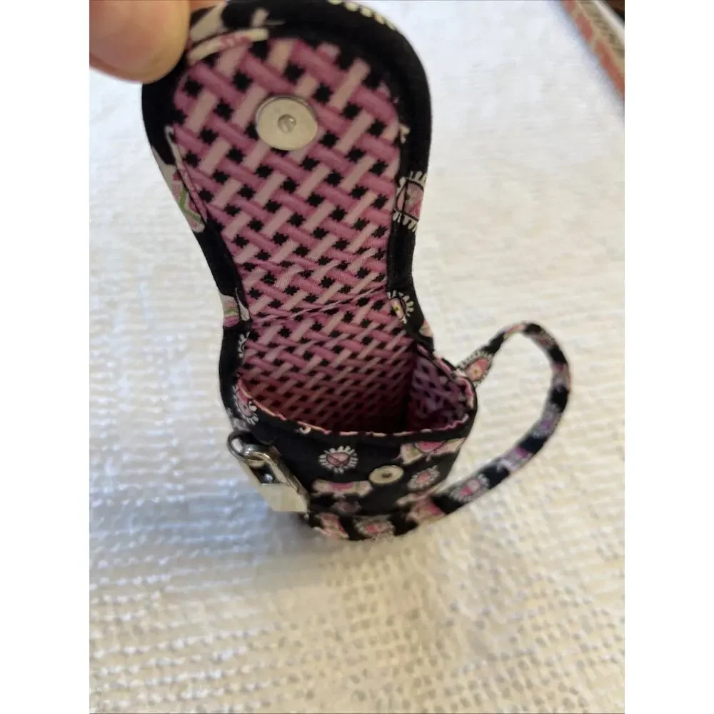 Vtg VERA BRADLEY Phone Cover Spray Hand Sanitizer Accessory Case Elephant Clip